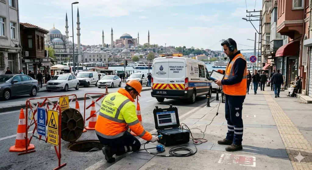 İstanbul Yeraltı Kablo Arıza Tespiti